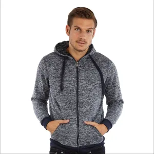 Adult Melange Hoodie With Full Zip (Style #768U)