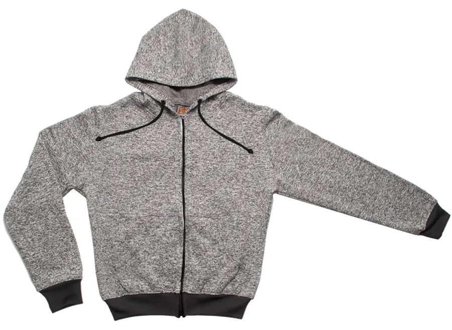 Adult Melange Hoodie With Full Zip (Style #768U)