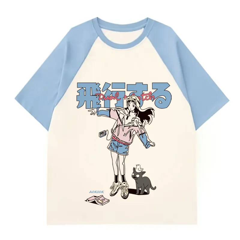 AG Japanese Sweet Girl Shoulder Short Sleeves
