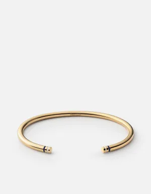 Aire Cuff, Gold Vermeil w/Enamel