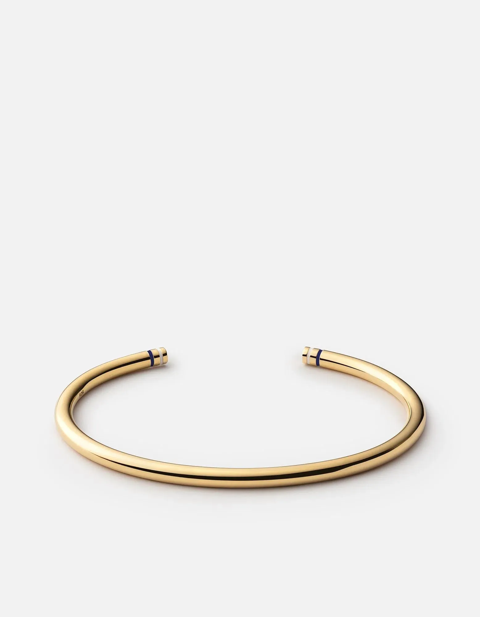 Aire Cuff, Gold Vermeil w/Enamel