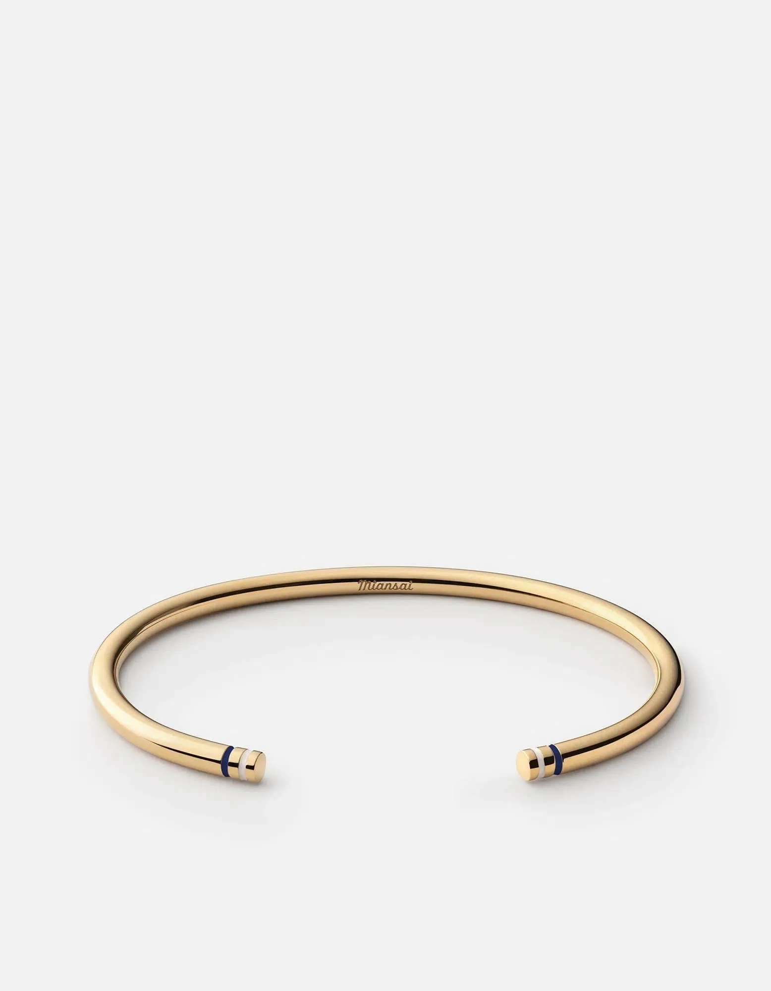 Aire Cuff, Gold Vermeil w/Enamel