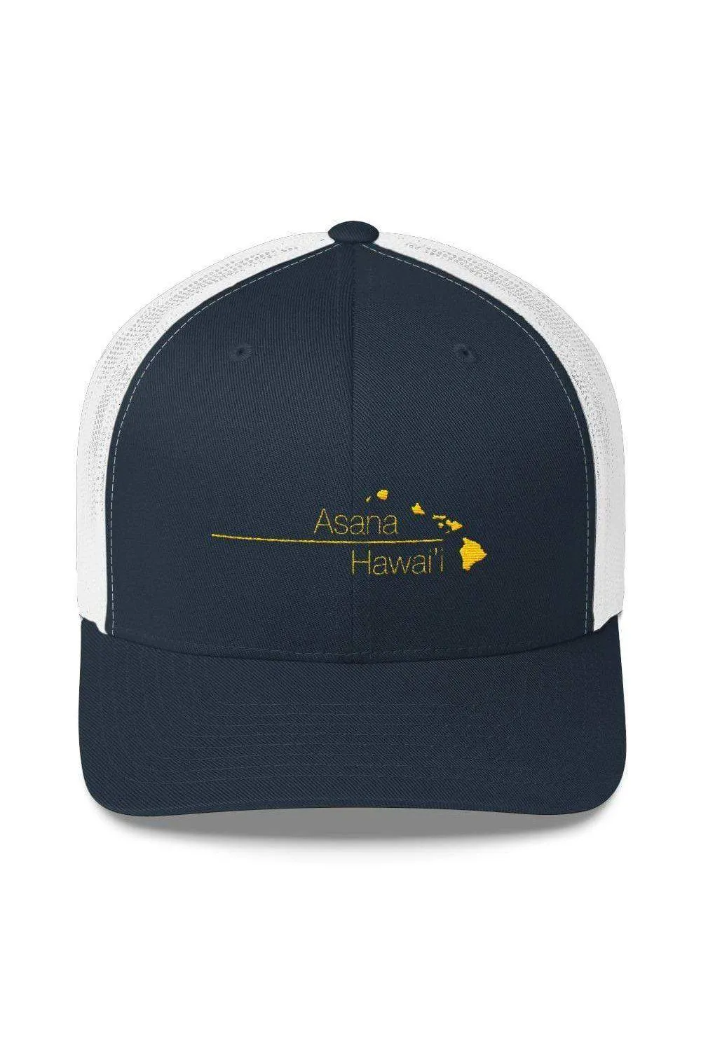 Asana Hawaii  Retro Trucker Cap