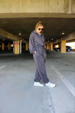 Ash Cozy Zip Jumpsuit