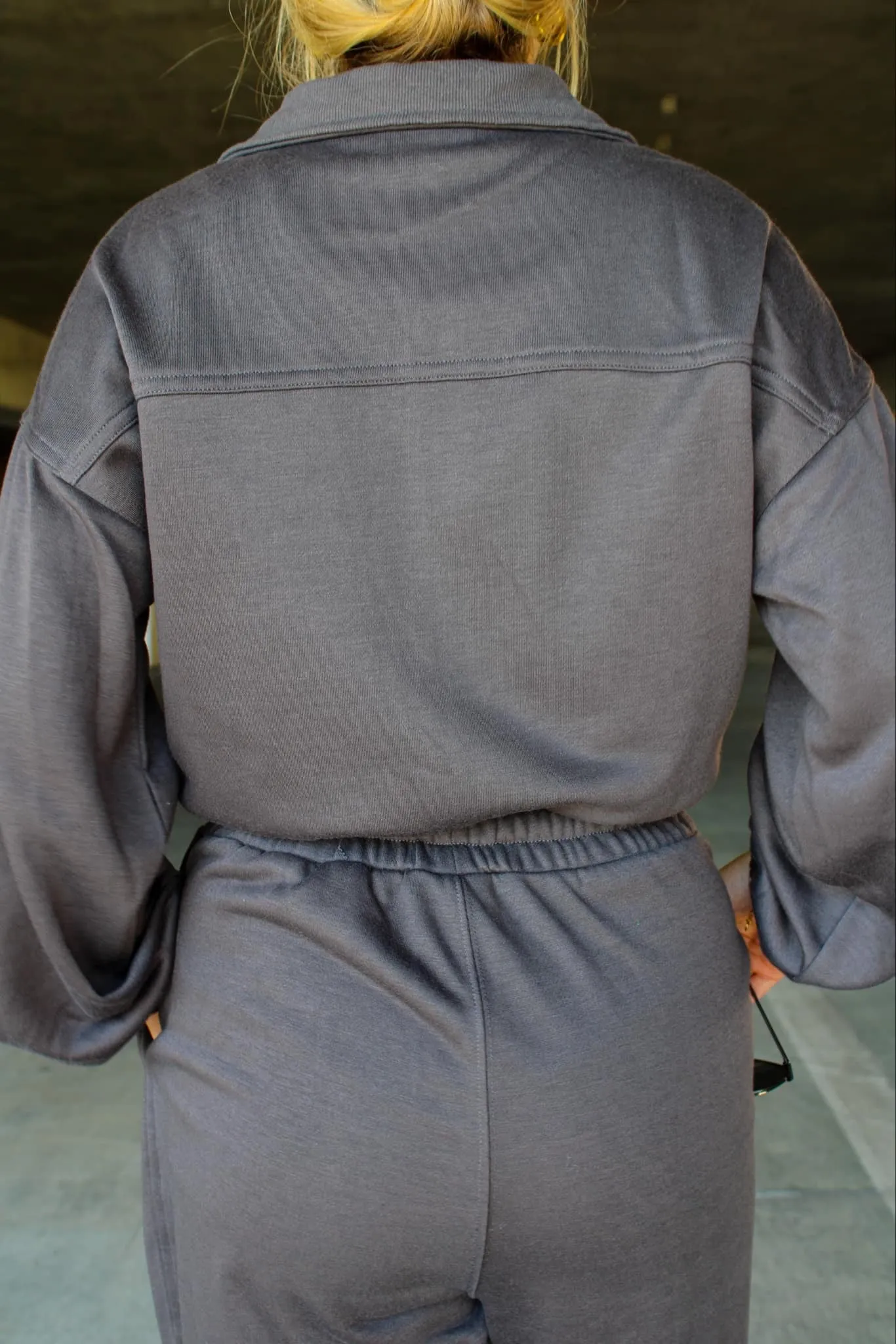 Ash Cozy Zip Jumpsuit