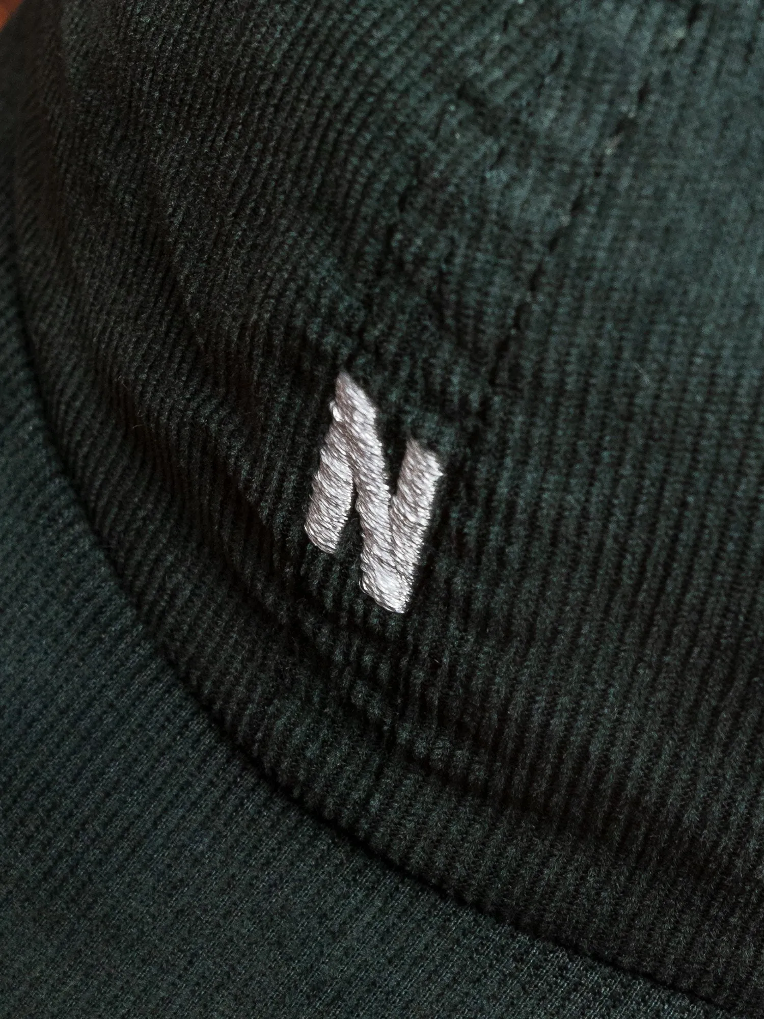 Baby Corduroy Sports Cap in Deep Sea Green