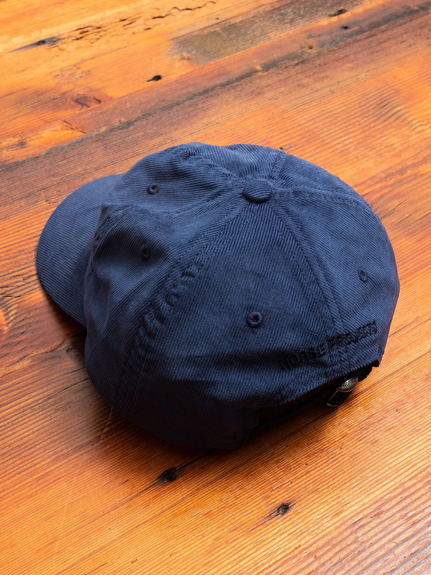 Baby Corduroy Sports Cap in Navy