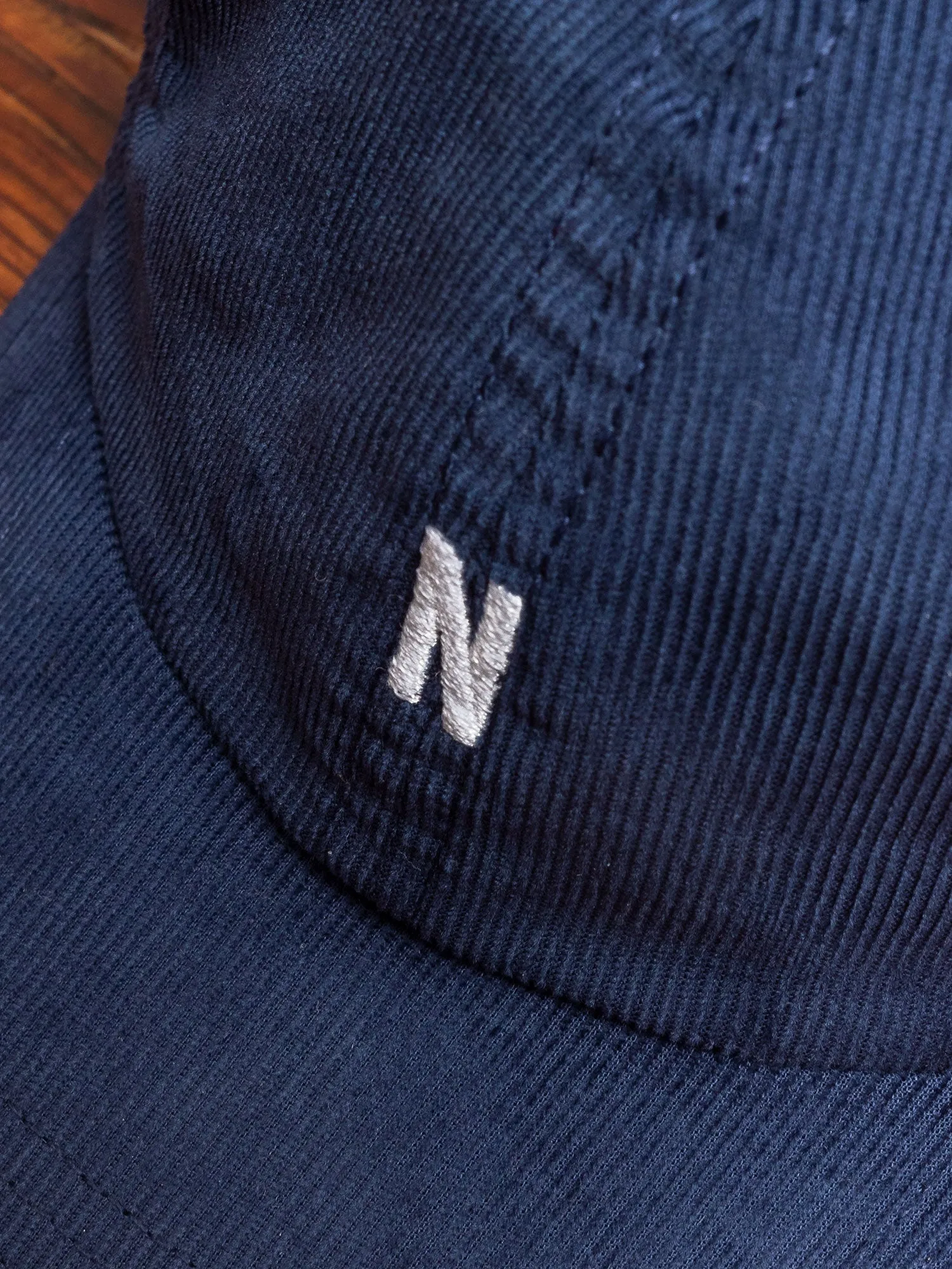 Baby Corduroy Sports Cap in Navy