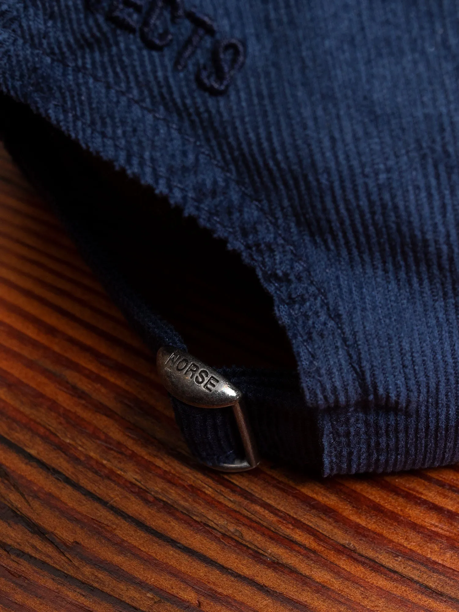 Baby Corduroy Sports Cap in Navy