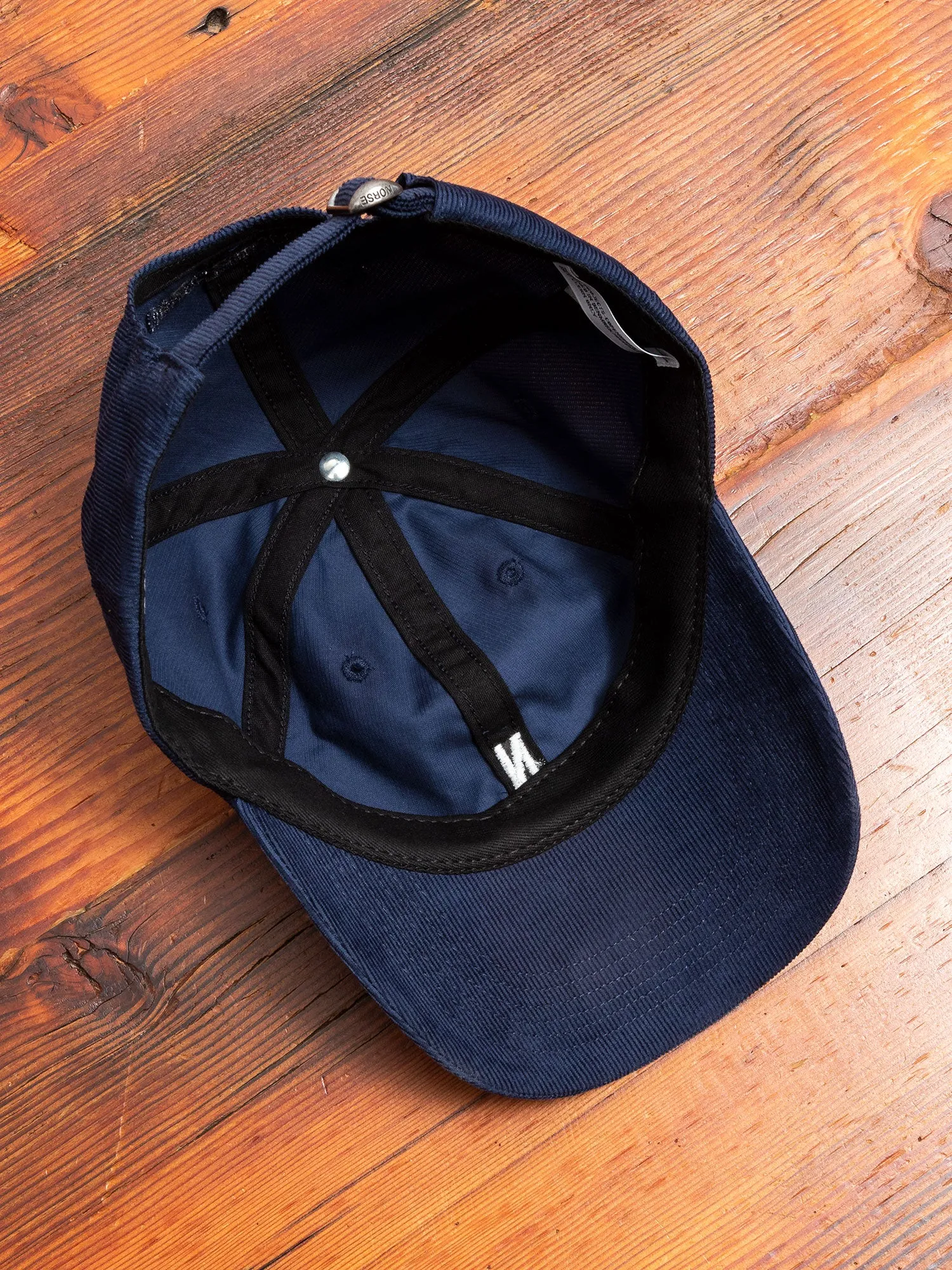 Baby Corduroy Sports Cap in Navy
