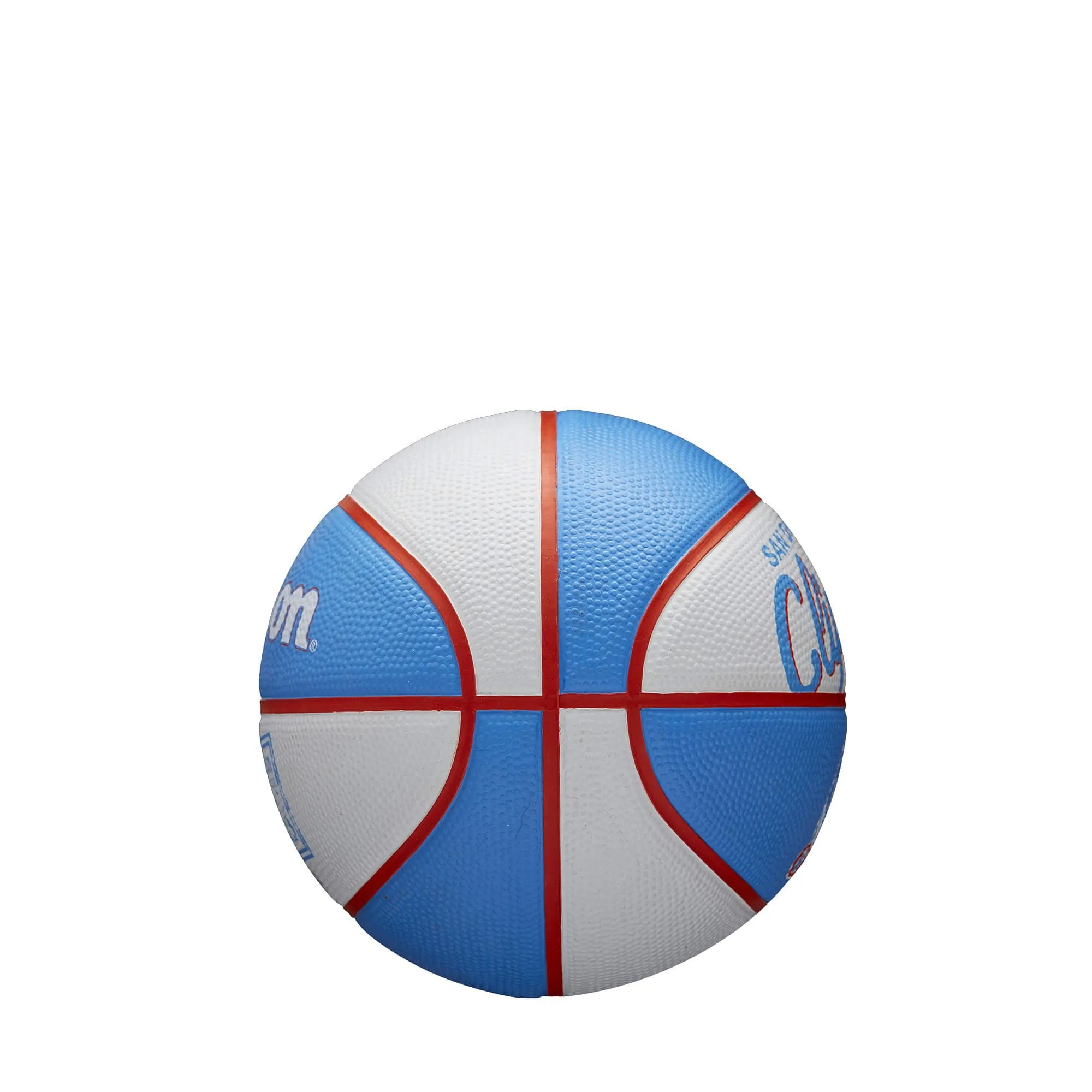 Basketbalová lopta Wilson NBA Team Retro Mini Los Angeles Clippers (veľkosť 3)