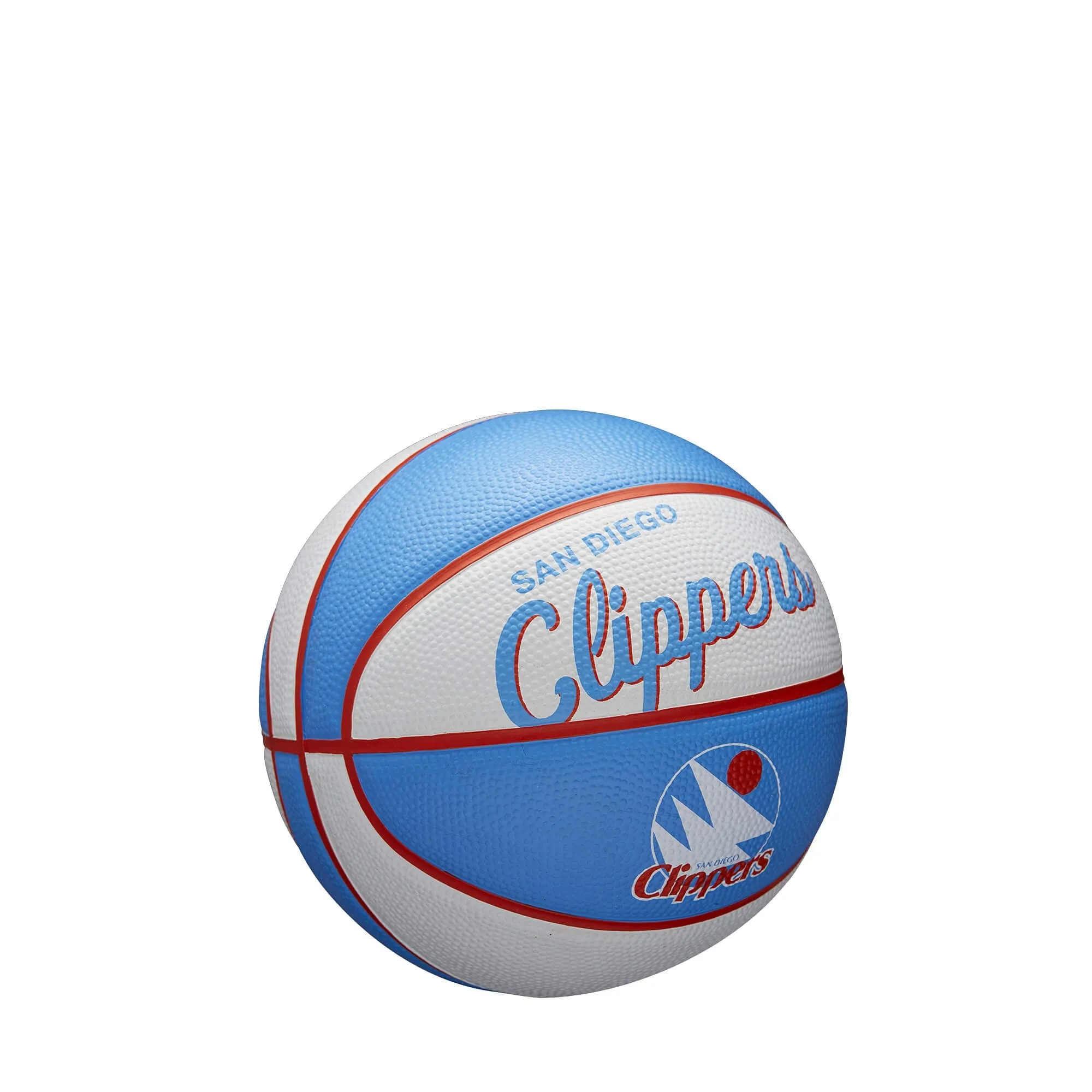 Basketbalová lopta Wilson NBA Team Retro Mini Los Angeles Clippers (veľkosť 3)