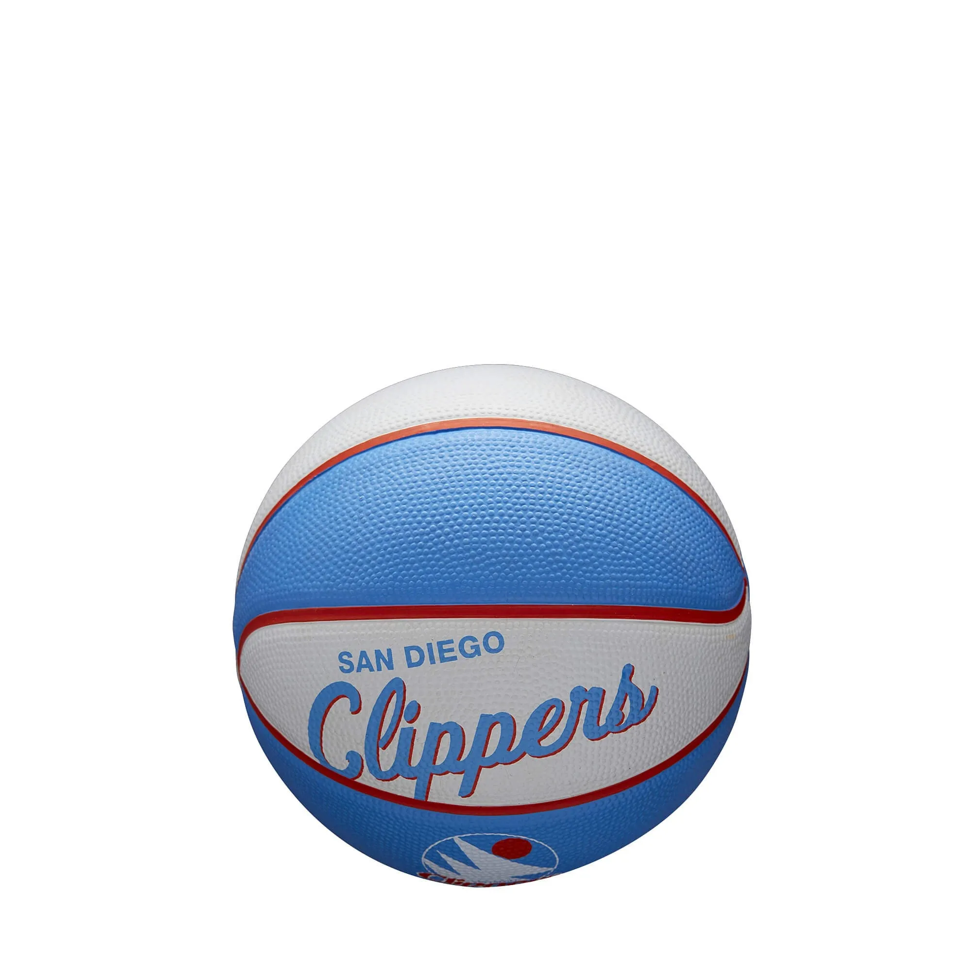 Basketbalová lopta Wilson NBA Team Retro Mini Los Angeles Clippers (veľkosť 3)