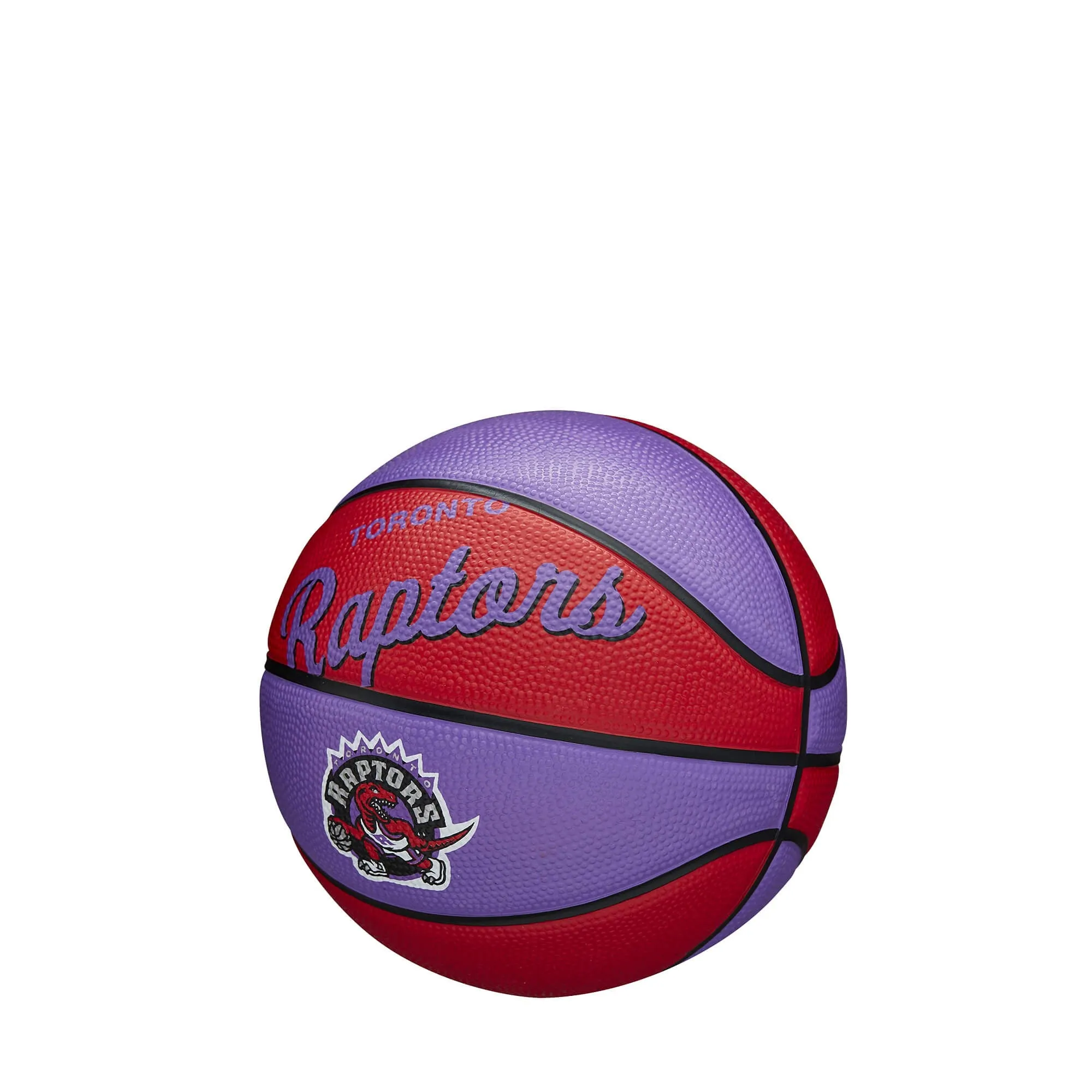 Basketbalová lopta Wilson NBA Team Retro Mini Toronto Raptors (veľkosť 3)