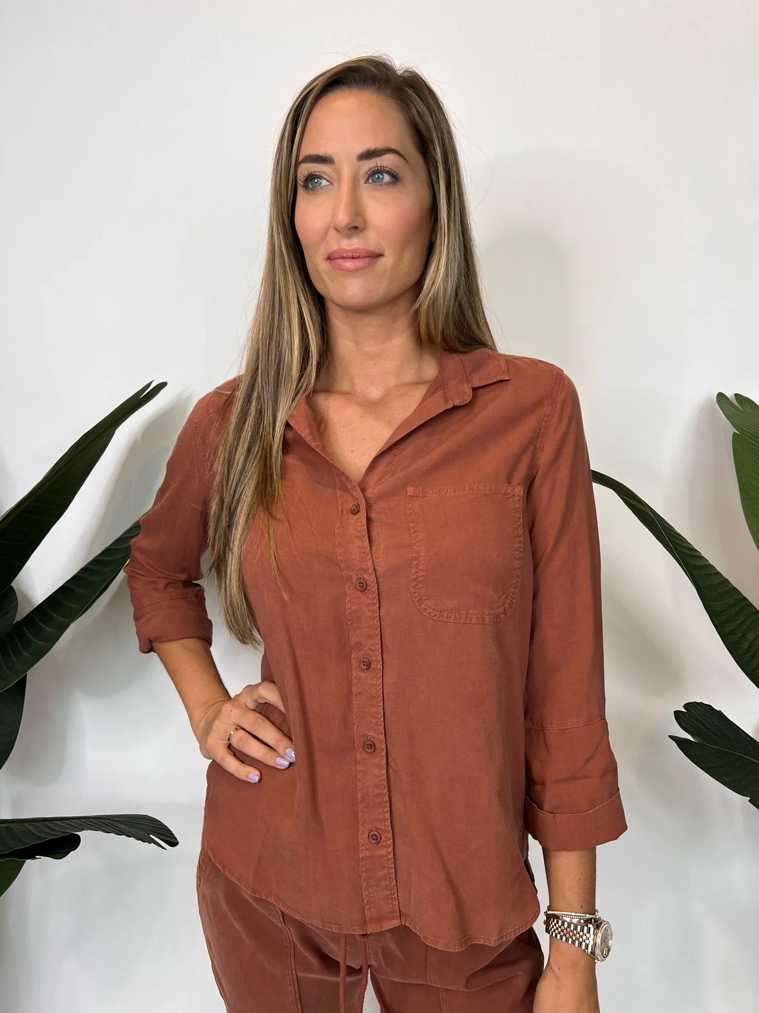 Bella Dahl Shirt Tail Button Down