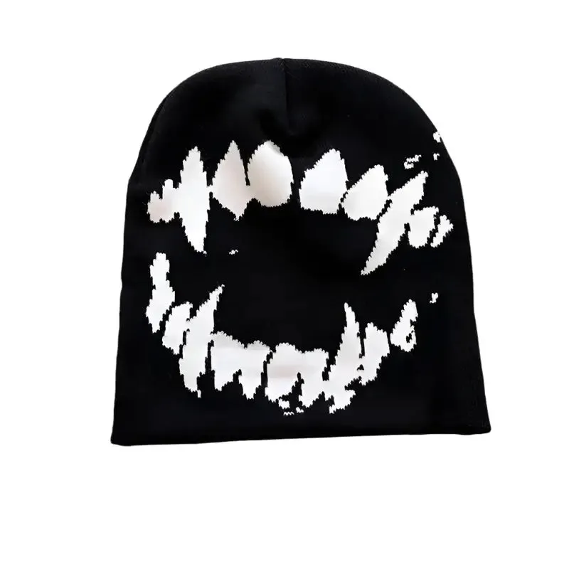 Black and White Beanie