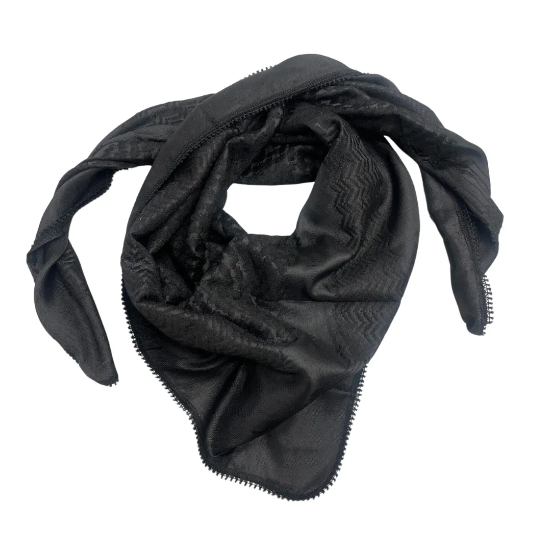 Black on Black Kuffiyeh