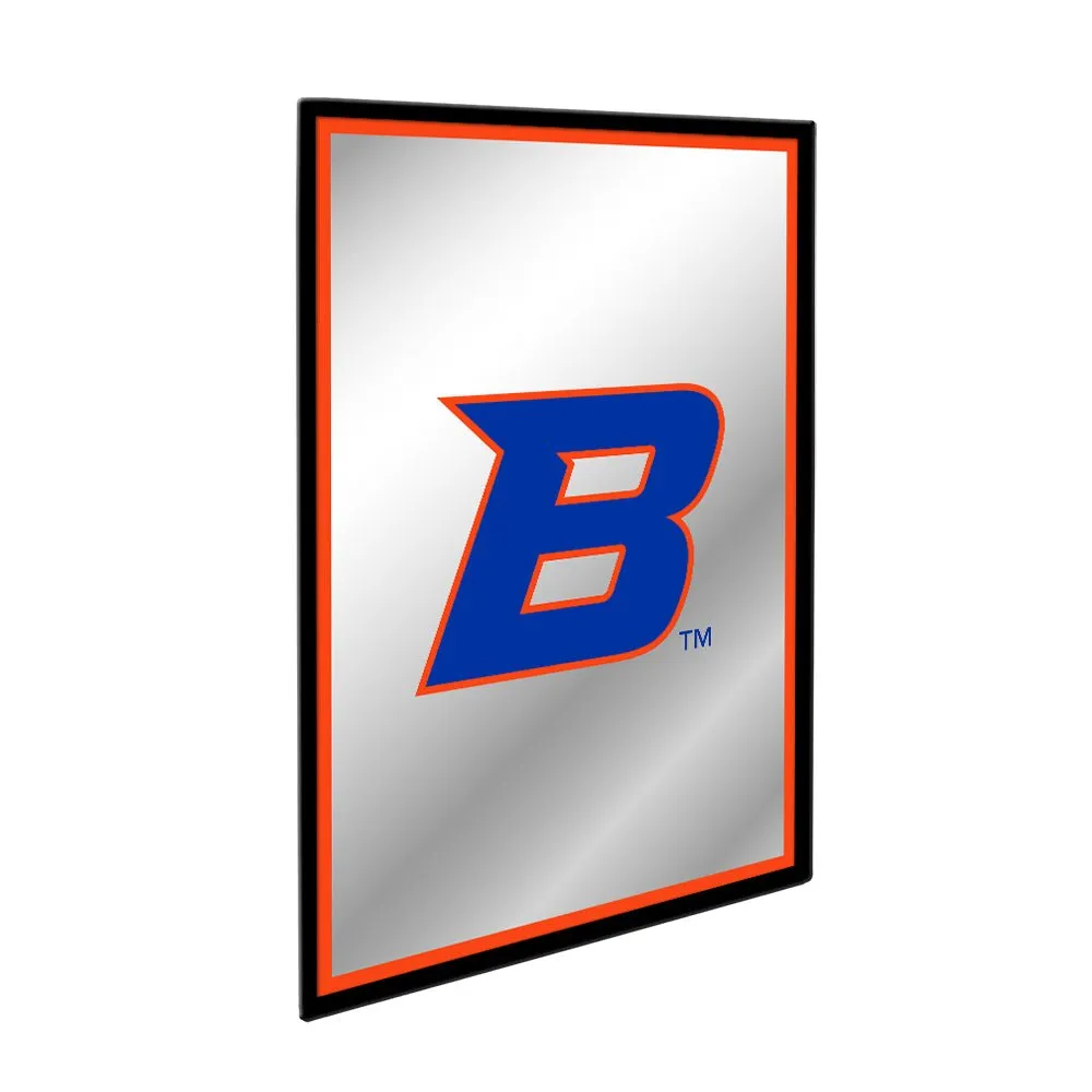 Boise State Broncos: Logo - Framed Mirrored Wall Sign
