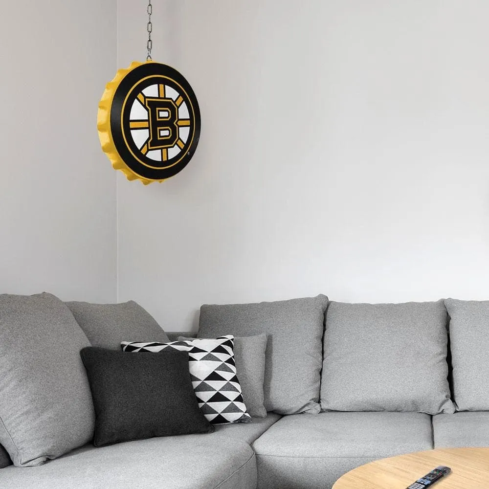 Boston Bruins: Bottle Cap Dangler