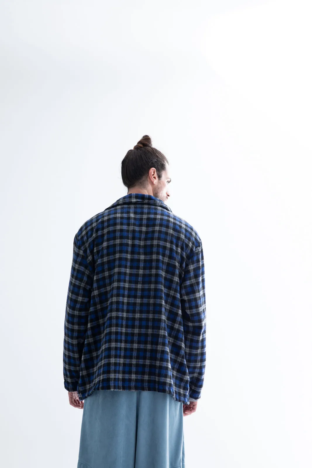 Bramble Jacket Plaid Blue