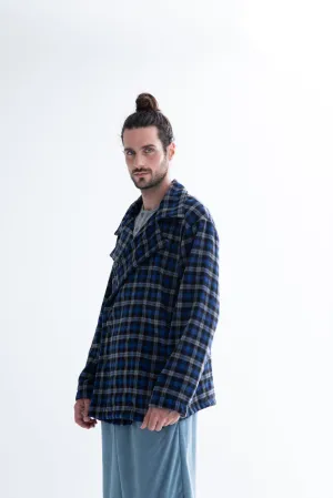 Bramble Jacket Plaid Blue