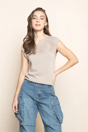 Breezy Texture Knit Top