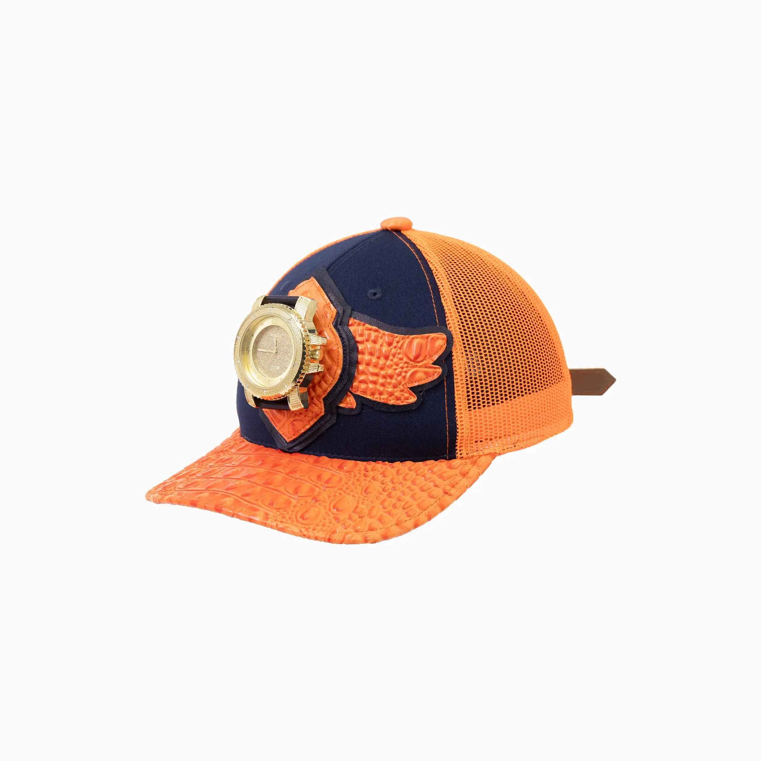Breyer's Buck 50 Wool Trucker Hat With Leather Visor