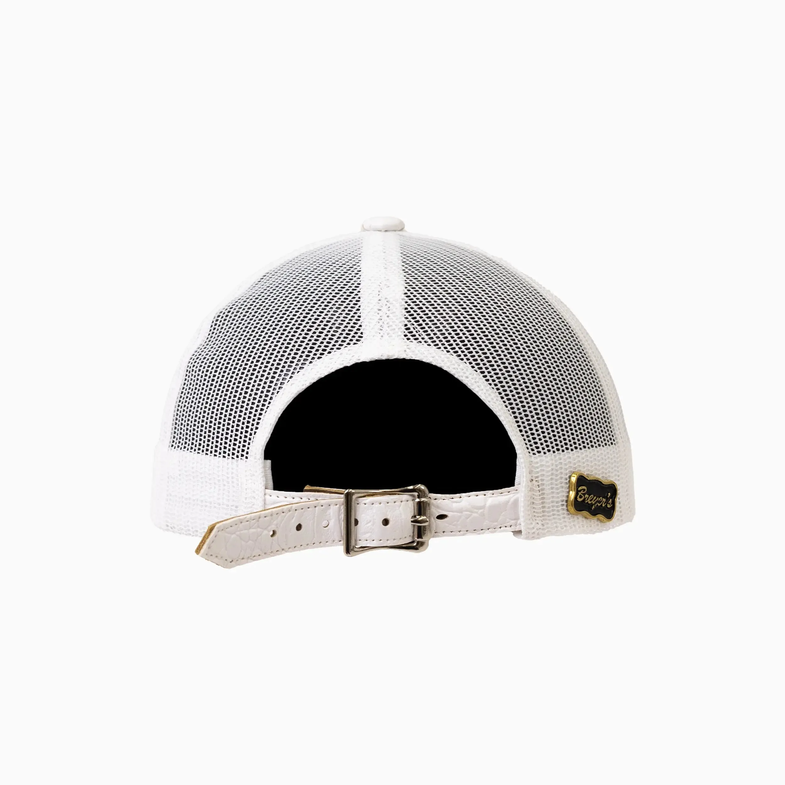 Breyer's Buck 50 Wool Trucker Hat With Leather Visor