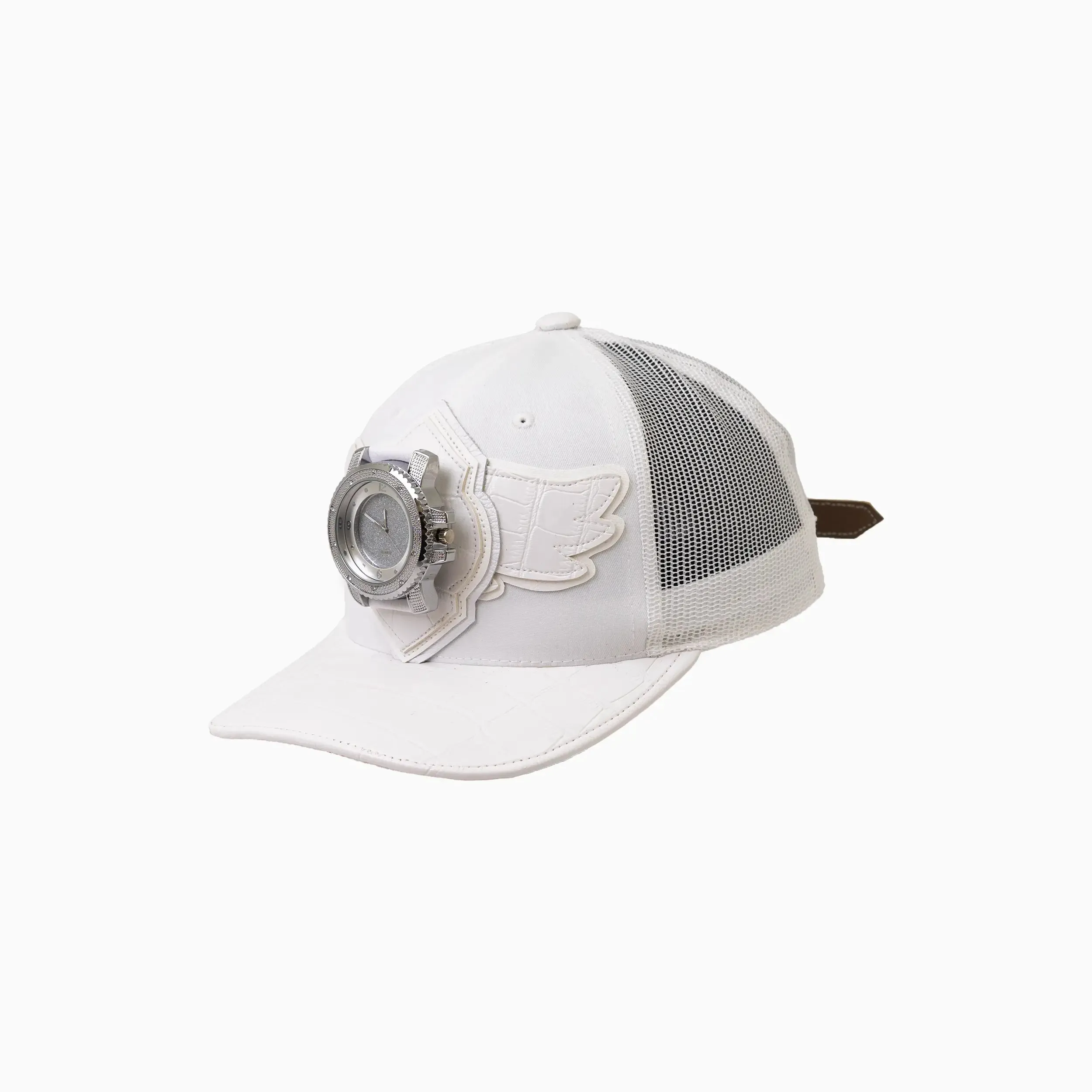 Breyer's Buck 50 Wool Trucker Hat With Leather Visor