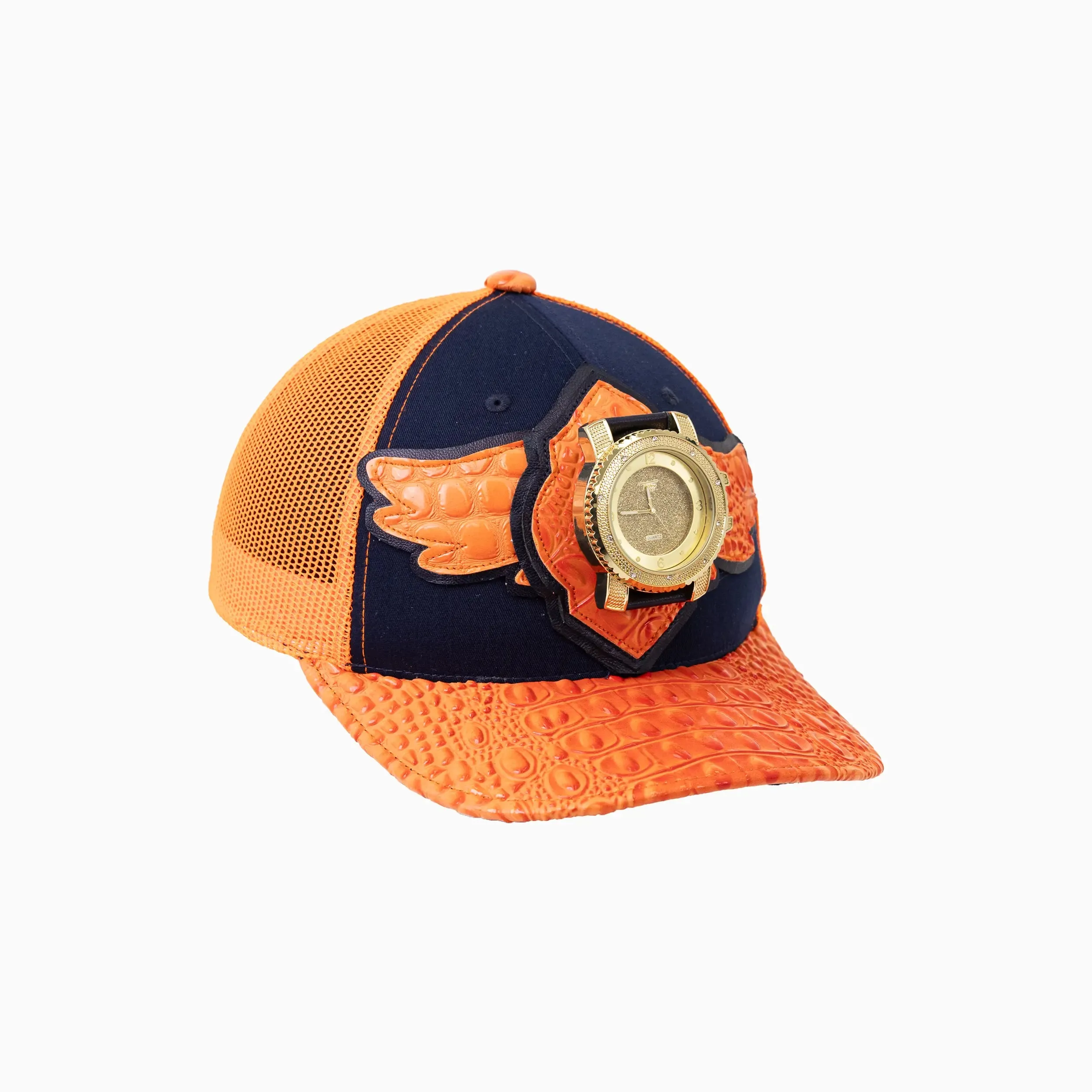 Breyer's Buck 50 Wool Trucker Hat With Leather Visor