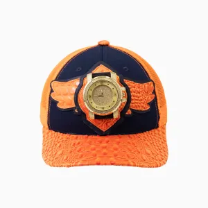 Breyer's Buck 50 Wool Trucker Hat With Leather Visor