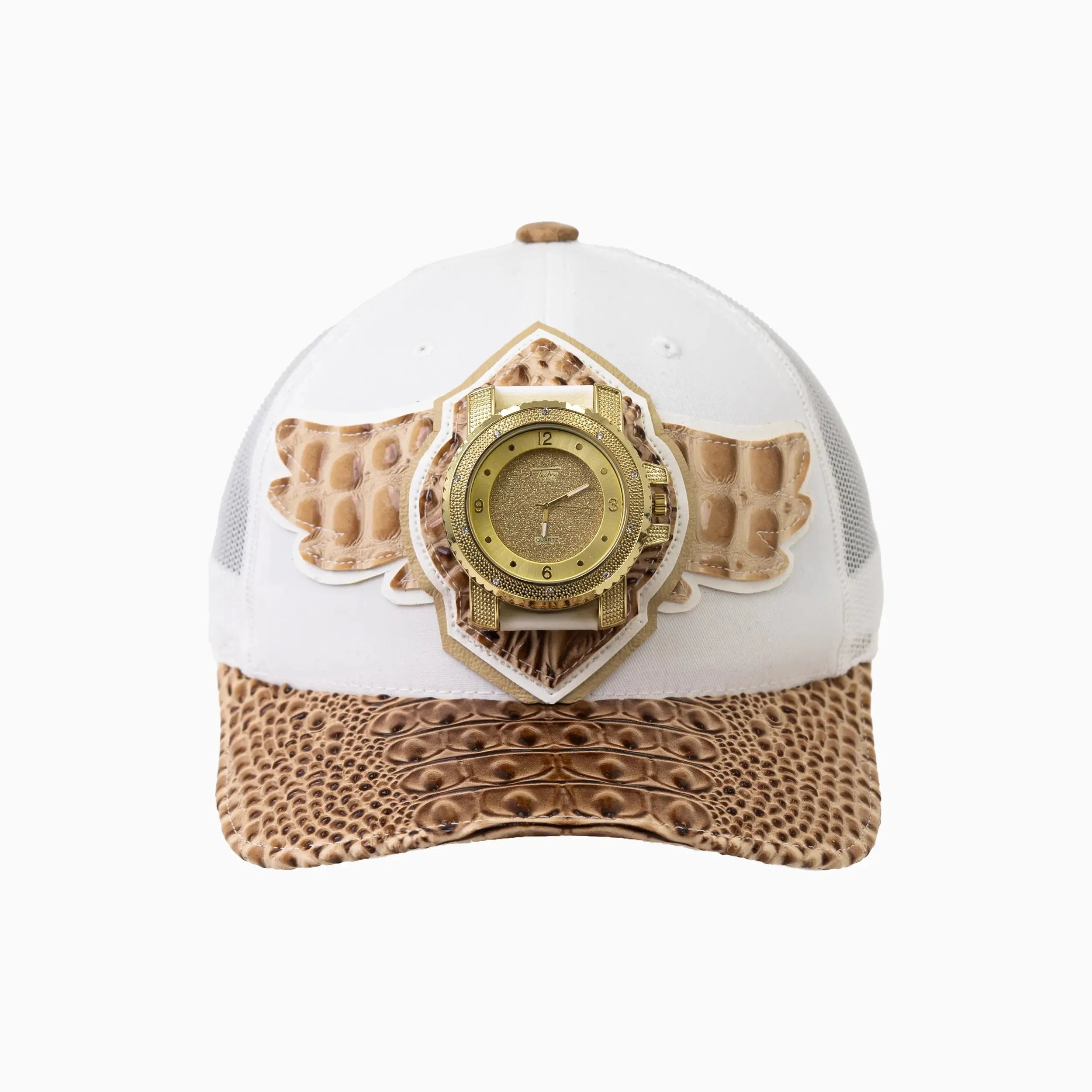 Breyer's Buck 50 Wool Trucker Hat With Leather Visor