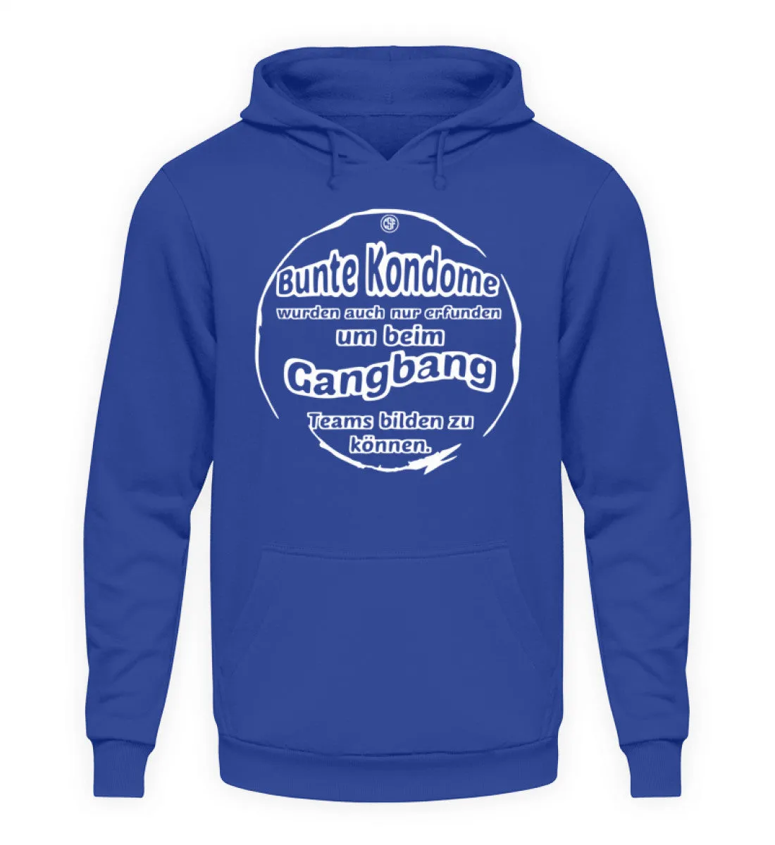 Bunte Kondome wurden auch nur erfunden  - Unisex Kapuzenpullover Hoodie