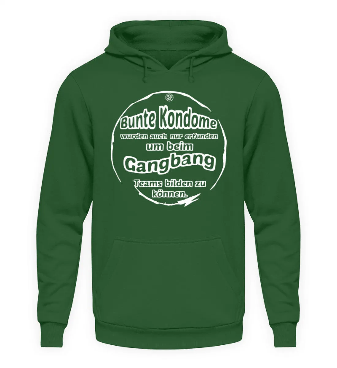 Bunte Kondome wurden auch nur erfunden  - Unisex Kapuzenpullover Hoodie