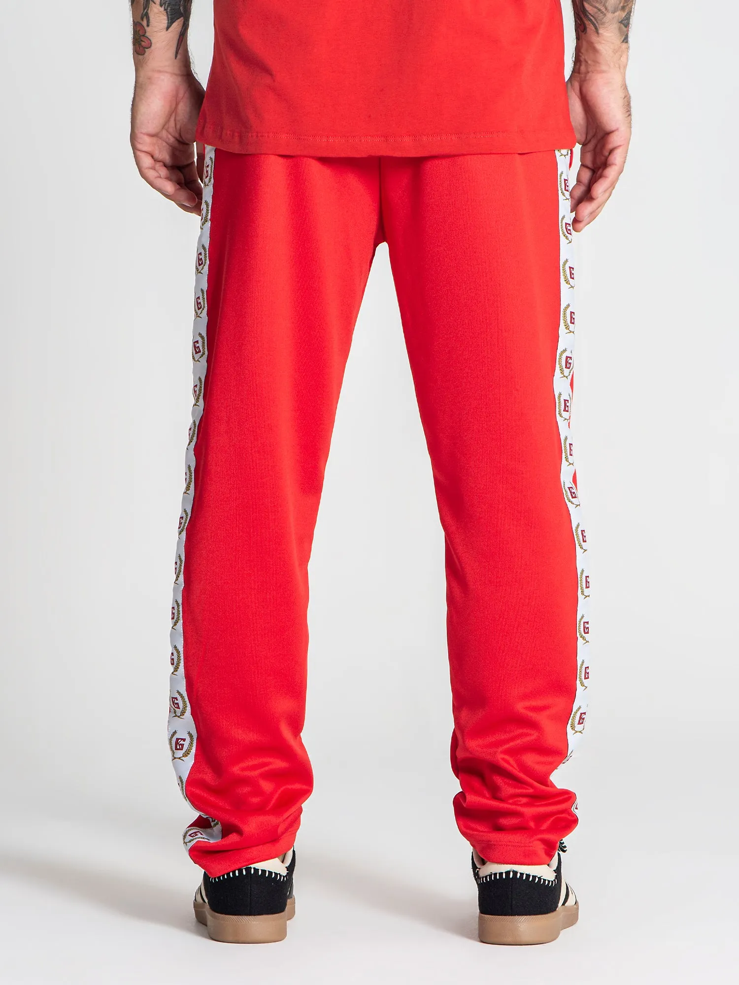 Burgundy Retro Pants