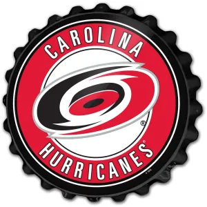 Carolina Hurricanes: Bottle Cap Wall Sign