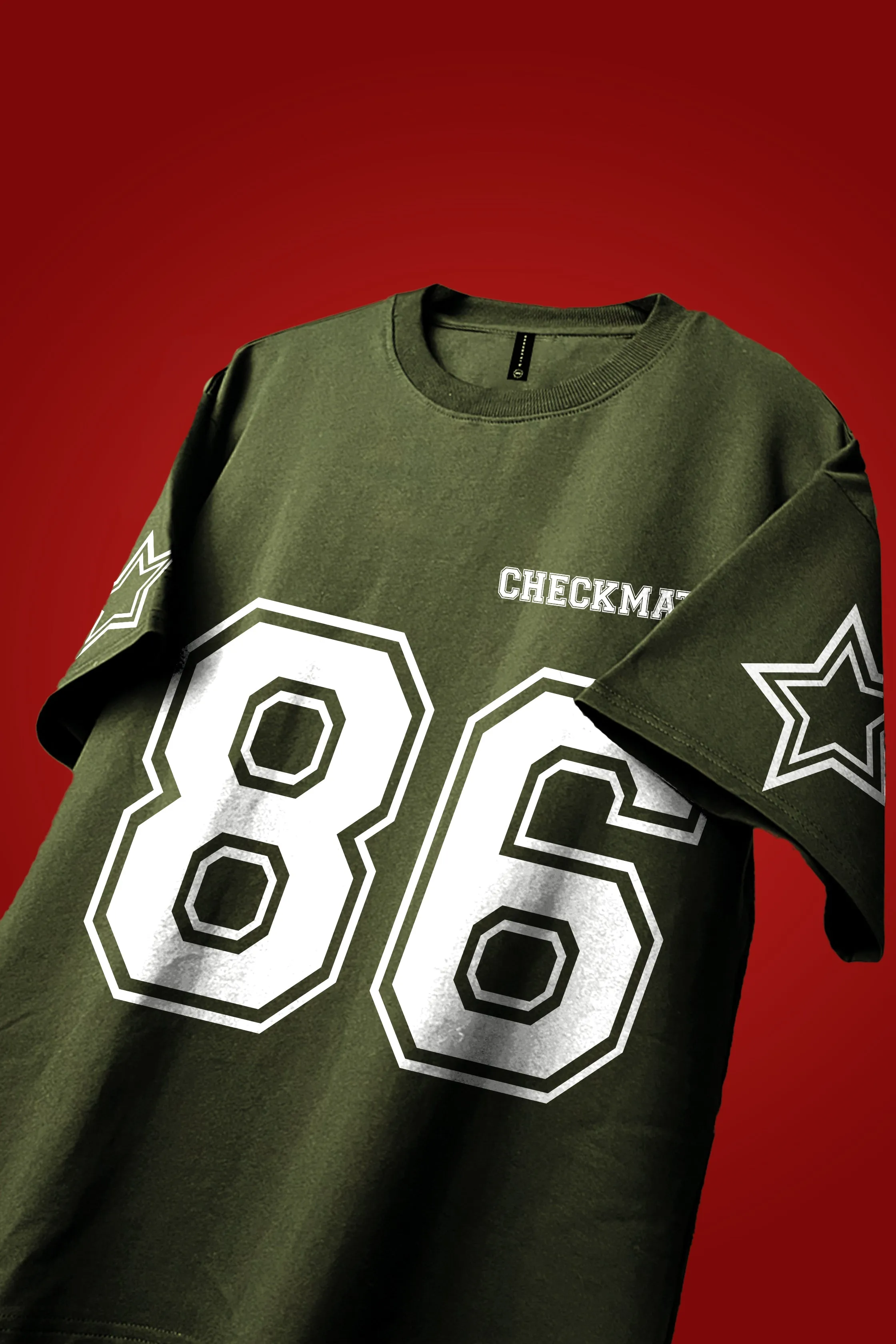 CHECKMATE 86 OVERSIZED T-SHIRT