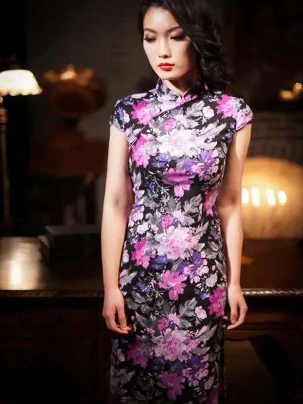 Clearance - retro Chinese style Chi-Pao dress