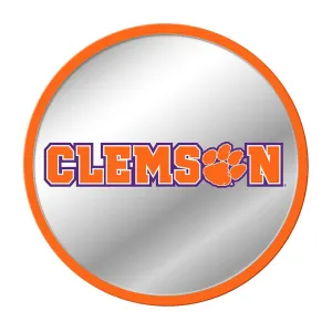 Clemson Tigers: Modern Disc Mirrored Wall Sign