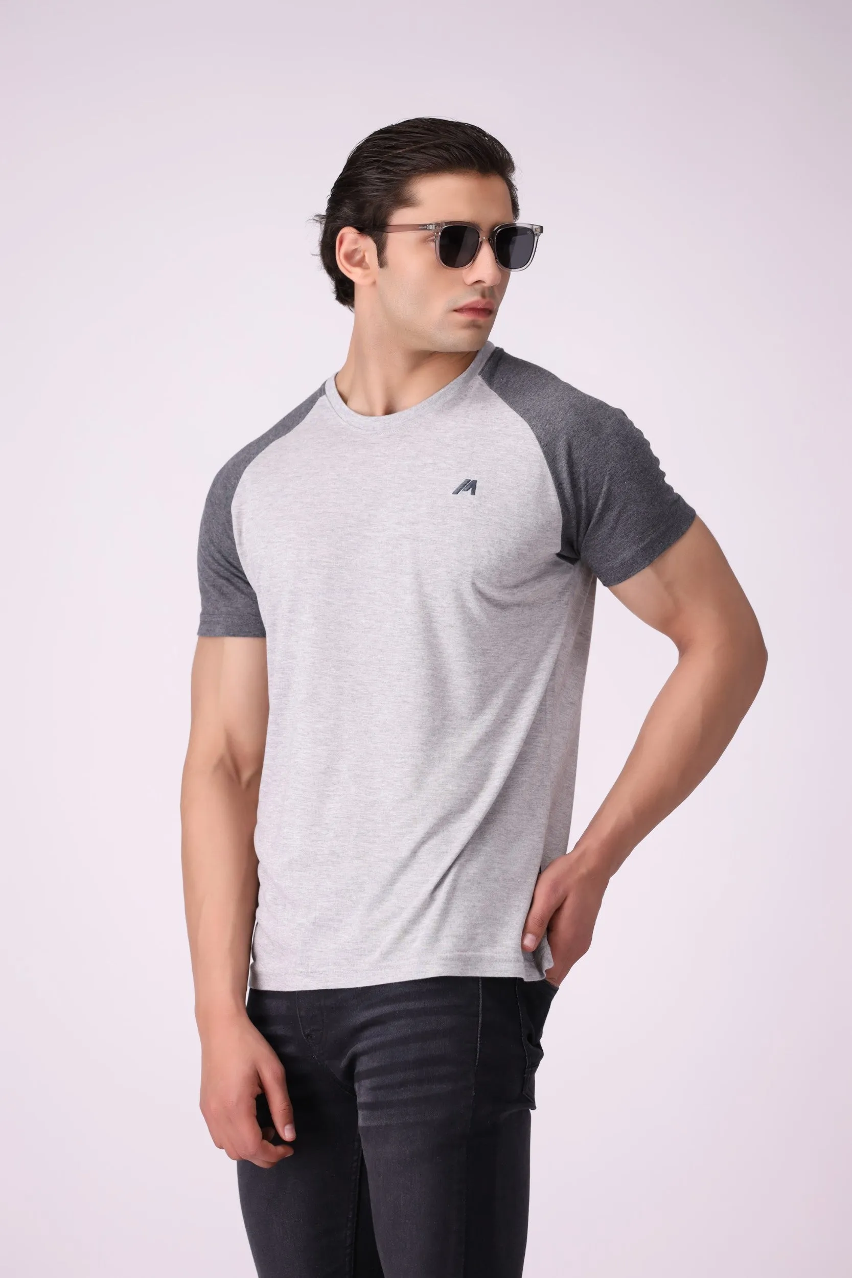 CloudSoft Two-Tone T-Shirt