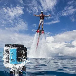 Color: Silver - All PRO Action Sports Camera With 1080P HD And WiFi 18 PCS Of Ac