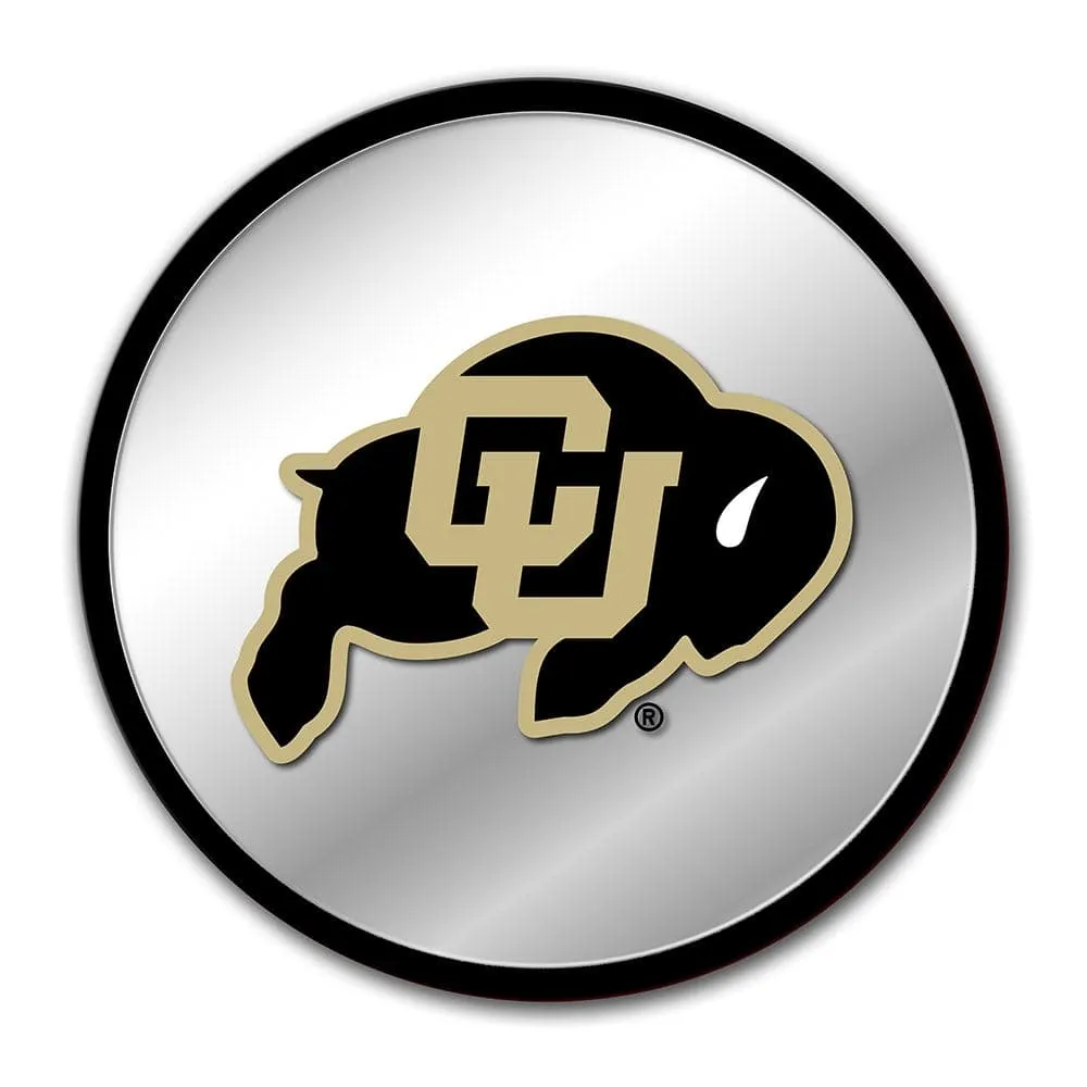 Colorado Buffaloes: Modern Disc Mirrored Wall Sign
