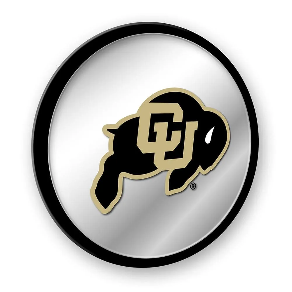Colorado Buffaloes: Modern Disc Mirrored Wall Sign