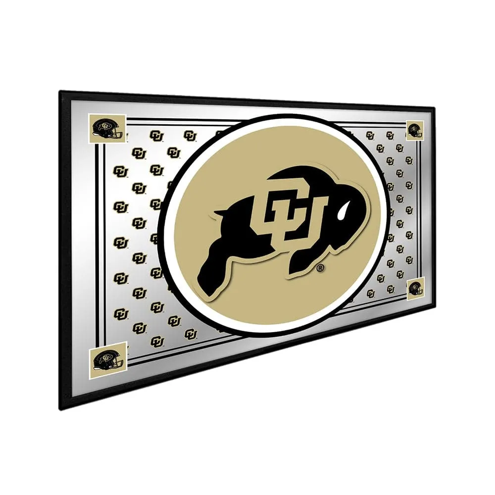 Colorado Buffaloes: Team Spirit - Framed Mirrored Wall Sign