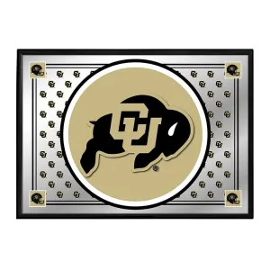 Colorado Buffaloes: Team Spirit - Framed Mirrored Wall Sign