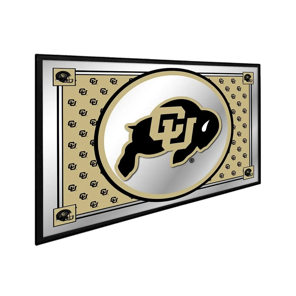 Colorado Buffaloes: Team Spirit - Framed Mirrored Wall Sign