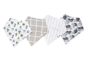 Copper Pearl - Bandana Bib (4 pack) - Urban