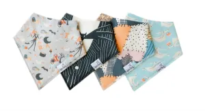 Copper Pearl Halloween Disney's A Nightmare Before Christmas Baby Bandana Bib Set (4 Pack)
