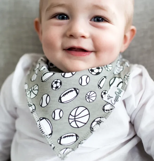 Copper Pearl Single Bandana Bib- Varsity