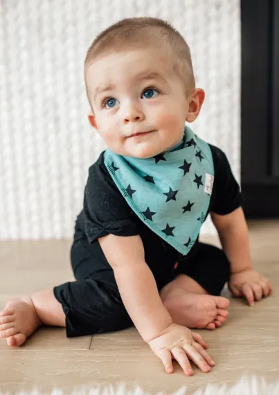 Copper Pearl Single Bandana Bib- Varsity